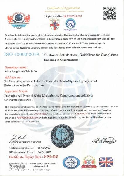 ISO 10002 سیستم مدیریت شکایت مشتری