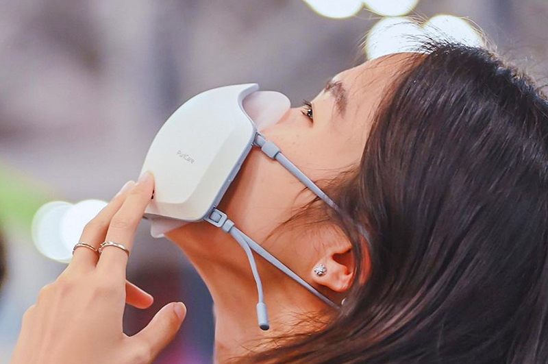 ماسک صورت پیشرفته جدید ال‌جی با دستگاه تصفیه هوا و تقویت صدا، ماه آینده عرضه می‌شود