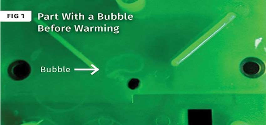 حباب هاي موجود در توليد را چگونه از بين ببريم